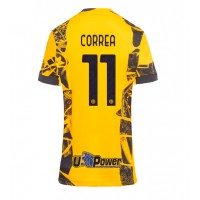 Dres Inter Milan Joaquin Correa #11 Tretina pre Ženy 2024-25 Krátky Rukáv